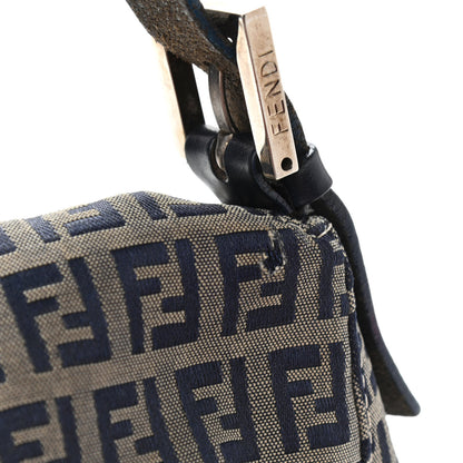Fendi Zucchino Mama Baguette Navy 8 of 12