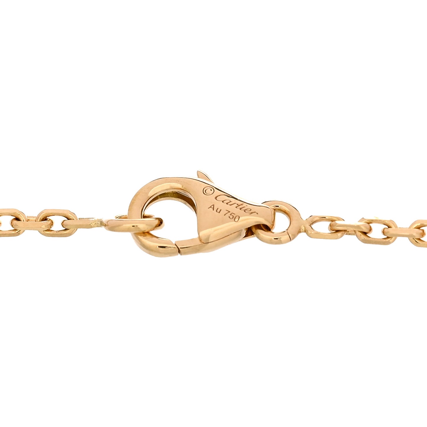18K Yellow Gold Logo Bracelet