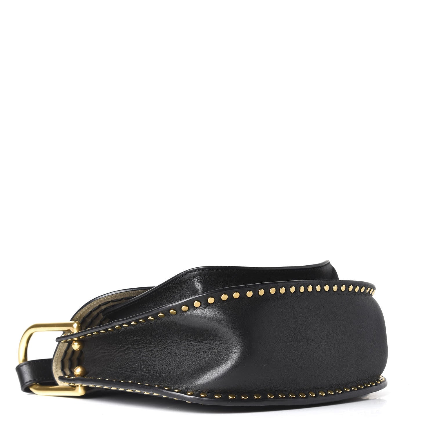 Chloe Calfskin Braided Small Hudson Shoulder Bag Black 3 of 9