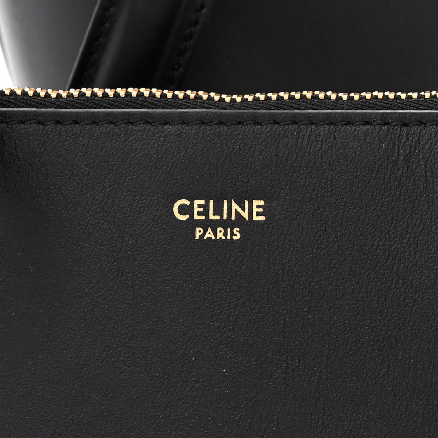 Celine Smooth Calfskin Bucket 16 Bag Black 7 of 11