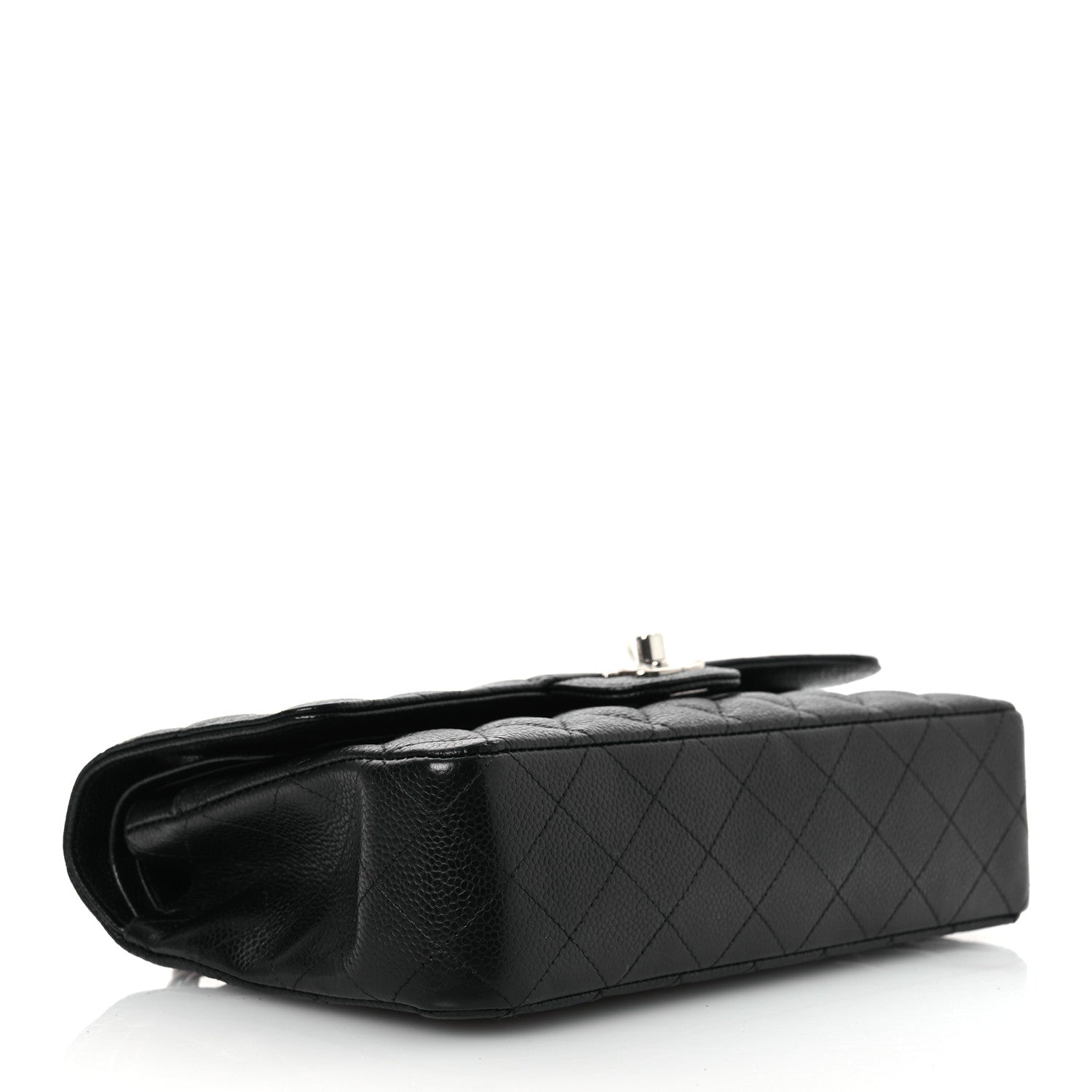 Chanel Caviar Quilted Medium Double Flap Black 4 of 10
