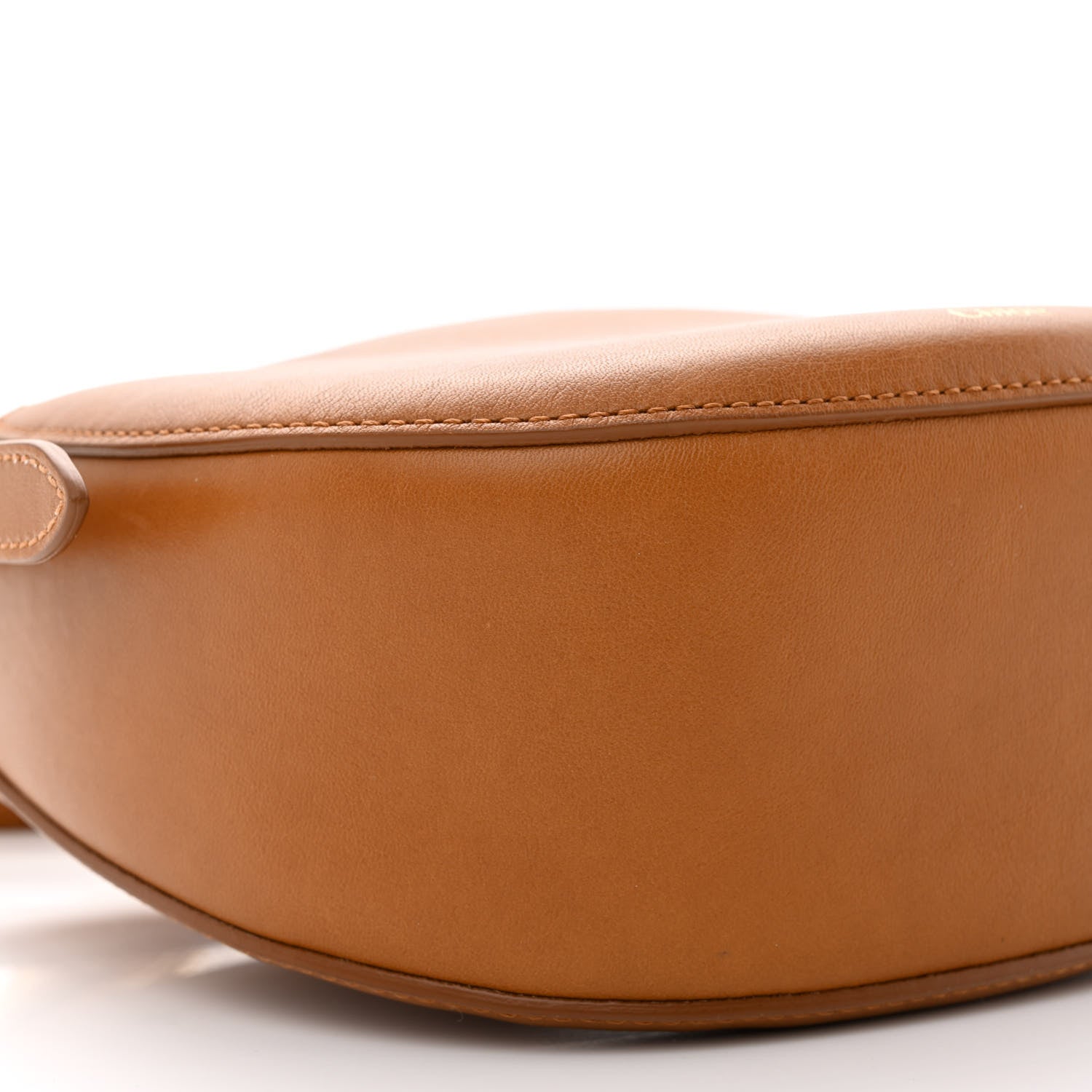 Chloe Small Grain Calfskin Kiss Bag Arizona Brown 9 of 11
