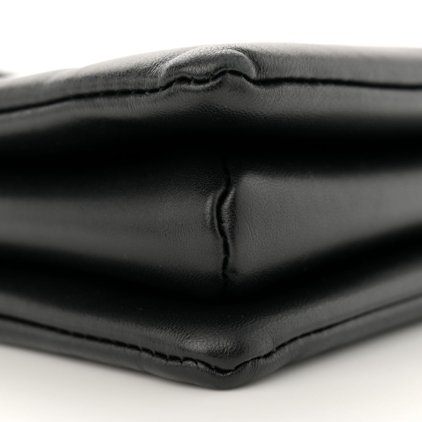 Lambskin Embossed Monogram Coussin PM Black