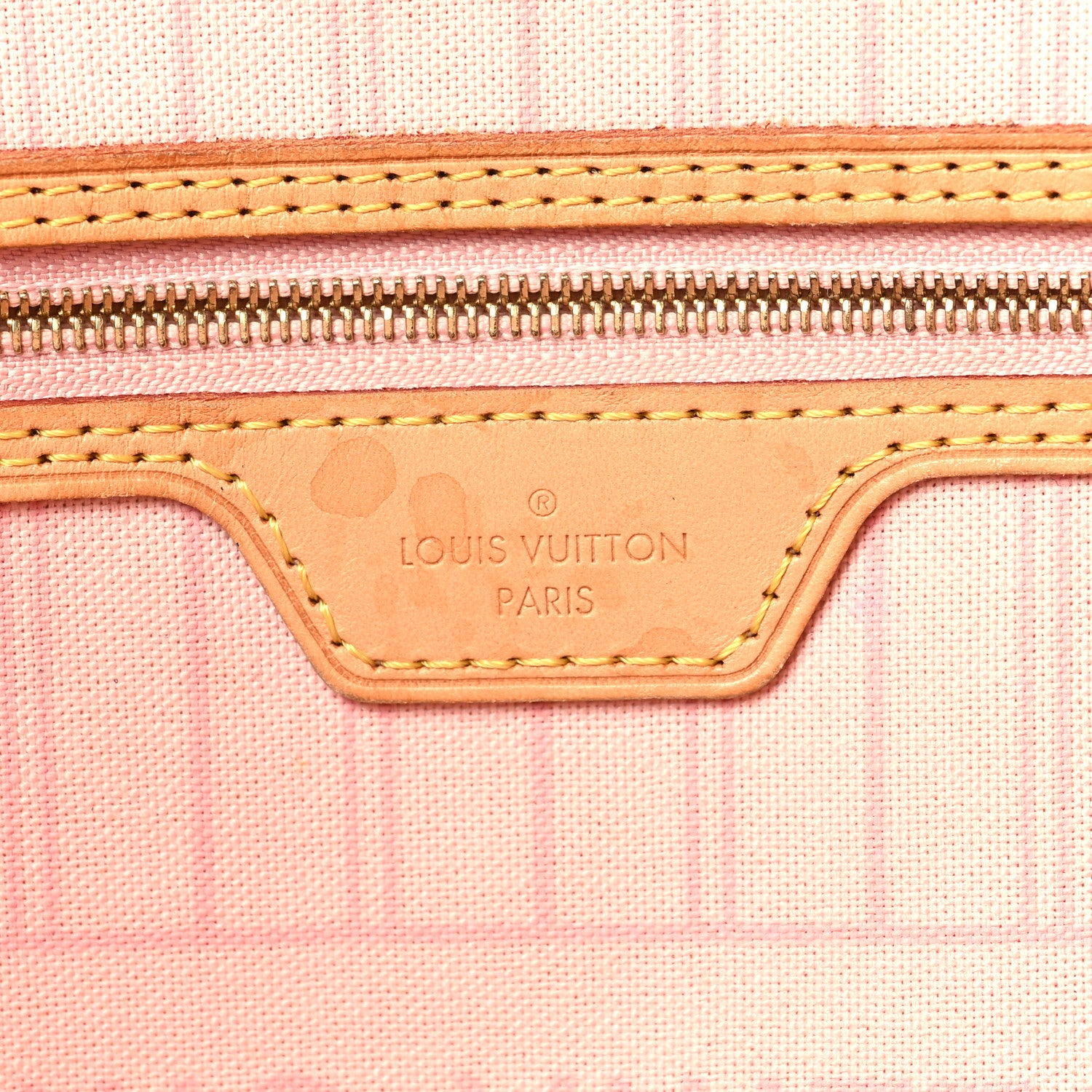 Louis Vuitton Damier Azur Neo Neverfull MM Rose Ballerine 6 of 10
