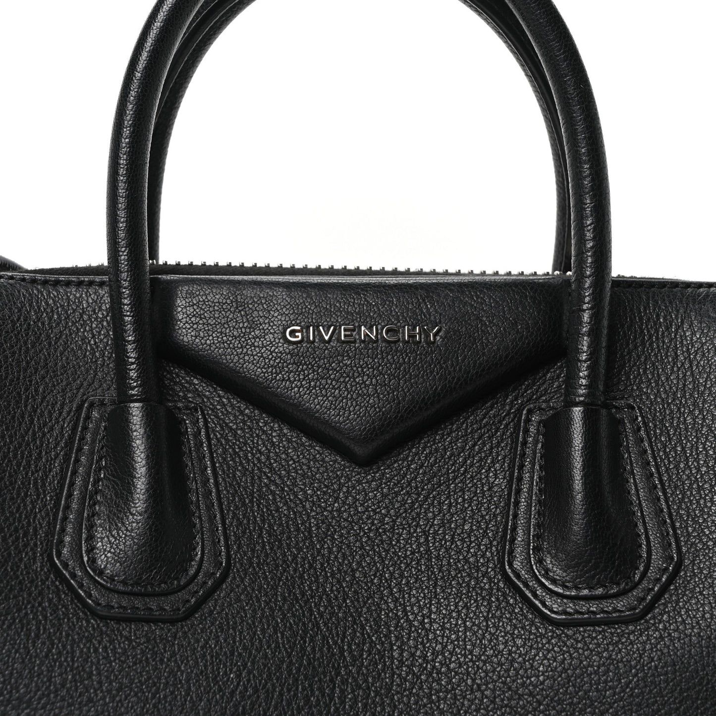 Sugar Goatskin Small Antigona Black