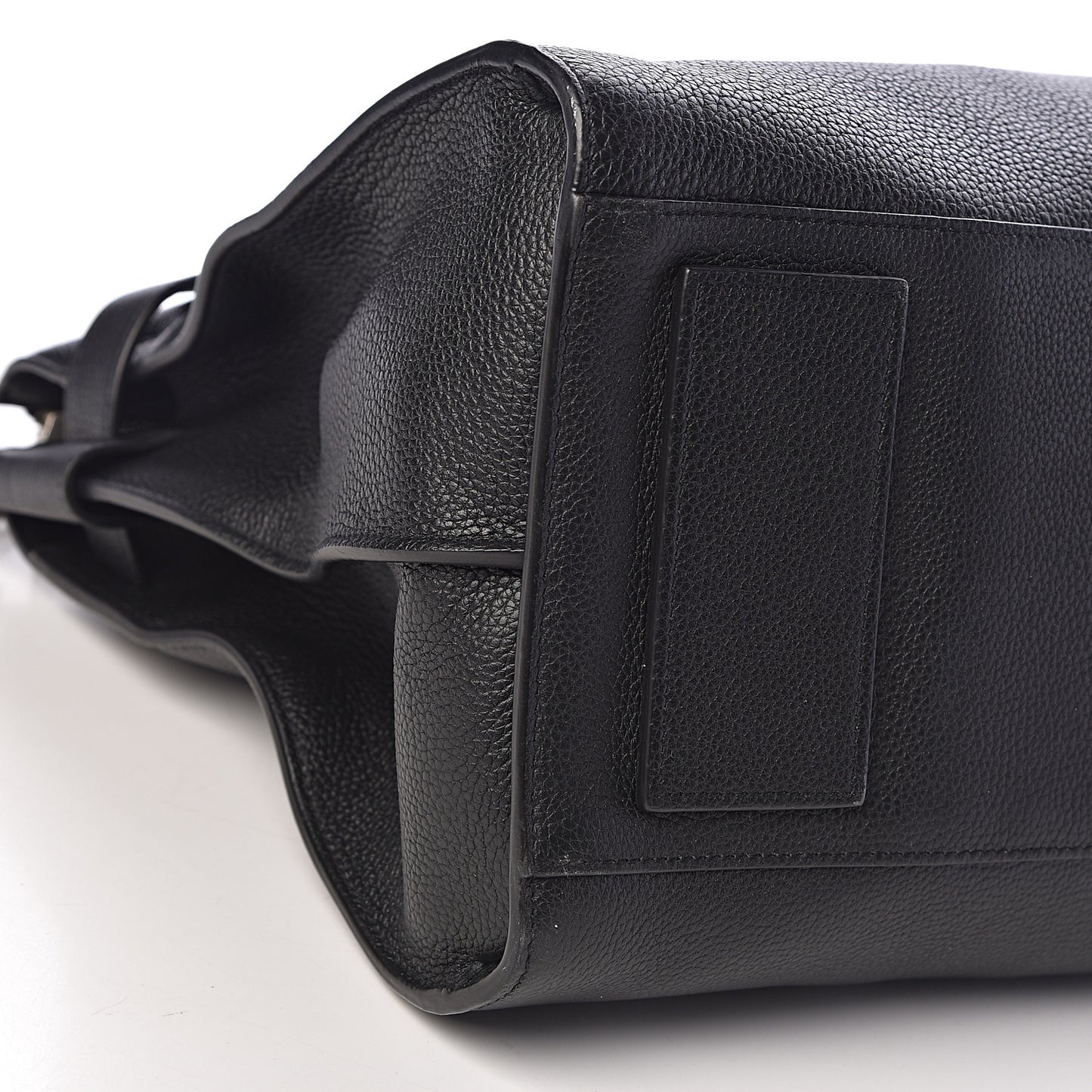 Grained Calfskin Medium Souple Sac De Jour Duffle Black