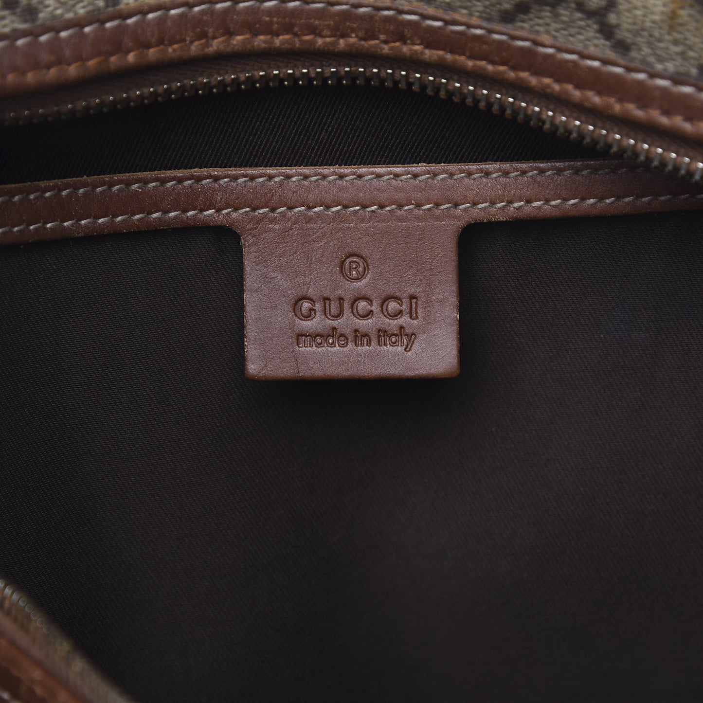 GG Plus Monogram Medium Joy Boston Brown