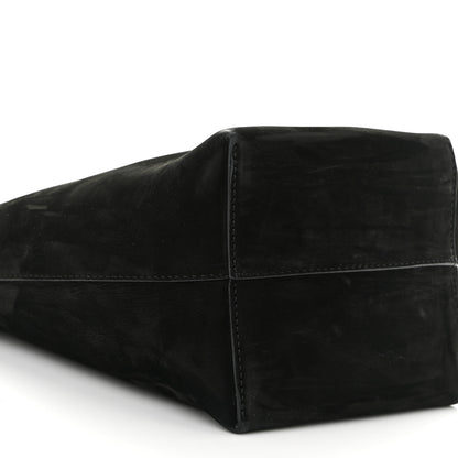 The Row Nubuck Small N/S Park Tote Black 8 of 9