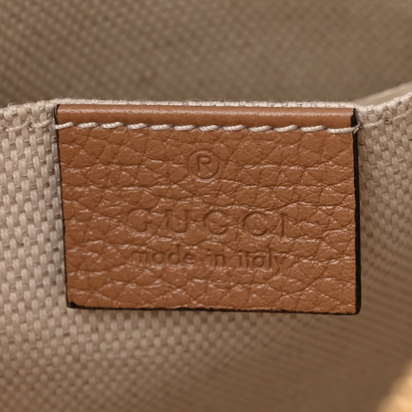 Pebbled Calfskin Small Soho Disco Bag Camelia