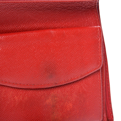 Louis Vuitton Epi Porte Billets Compact Wallet Rouge 10 of 14