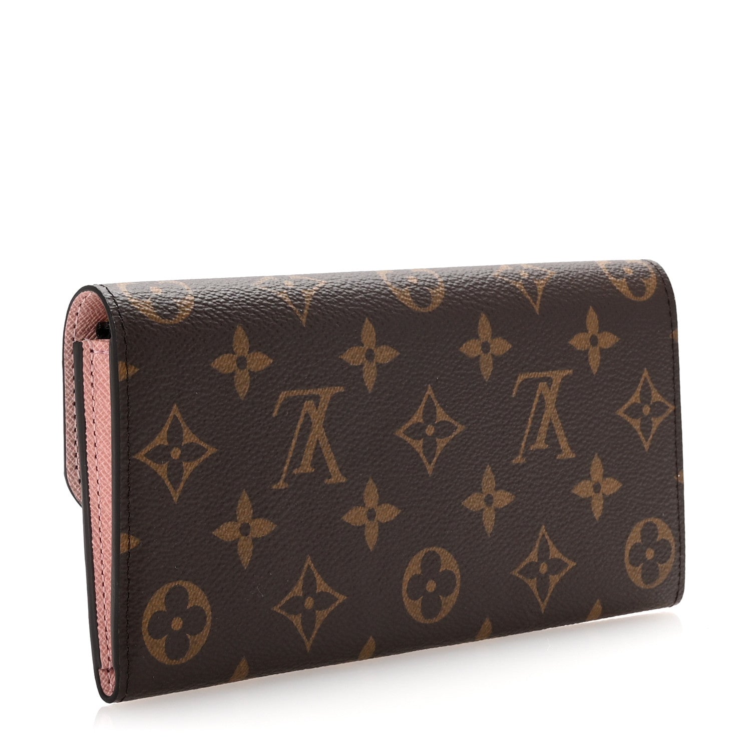 Louis Vuitton Monogram Emilie Wallet Rose Ballerine 3 of 6