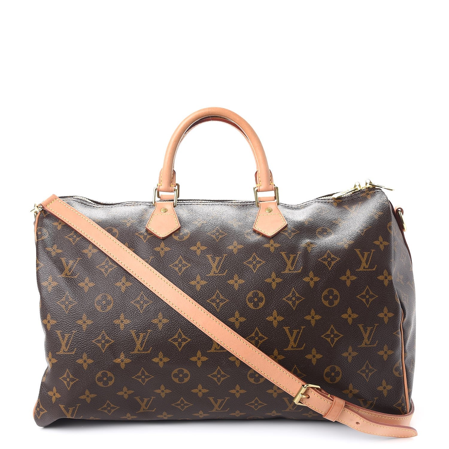 Louis Vuitton Monogram Speedy Bandouliere 40 1 of 12