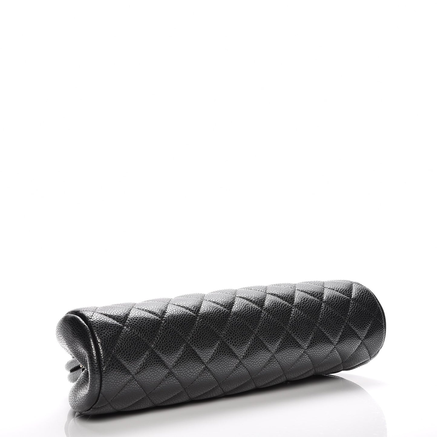 Caviar Quilted Timeless Clutch Black