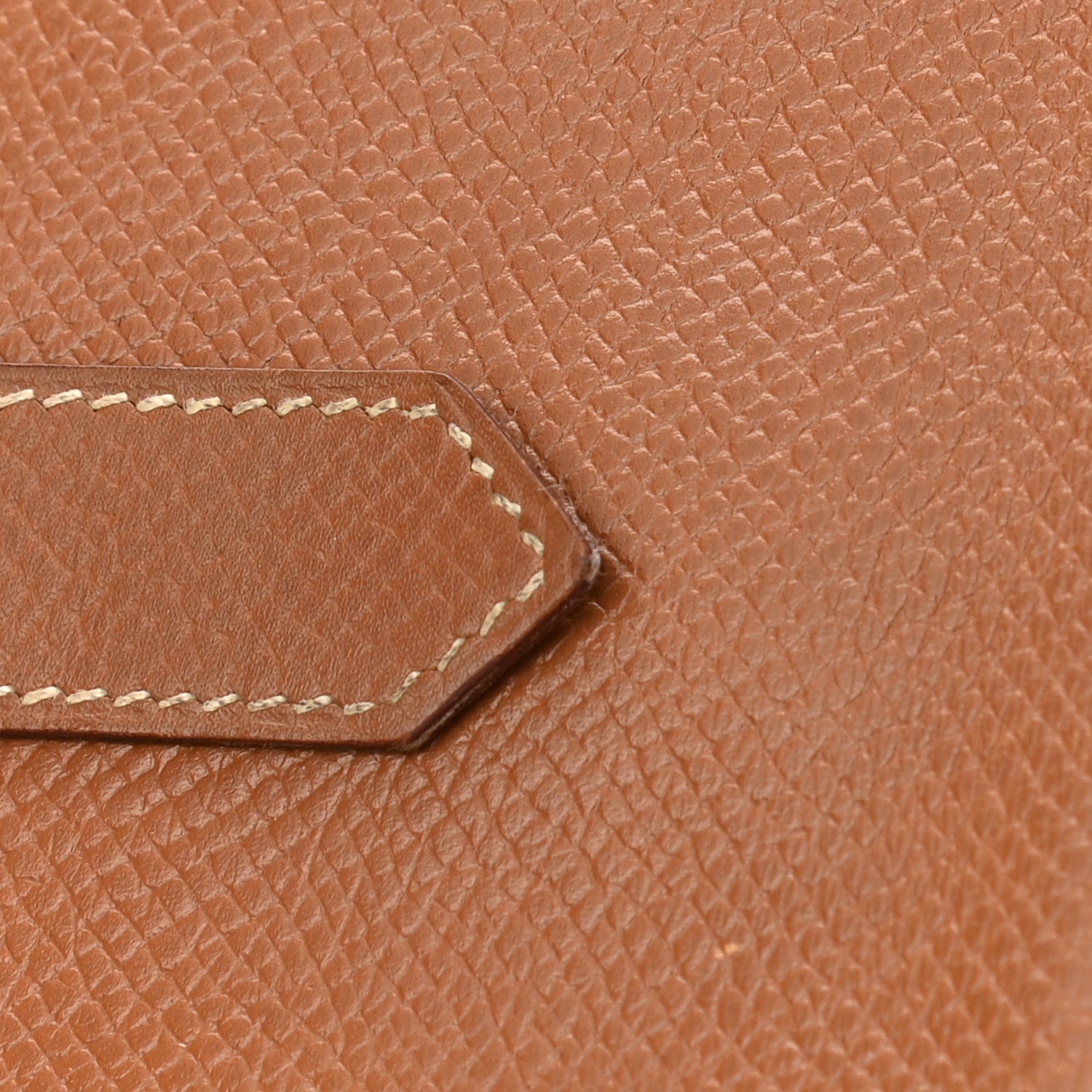 Hermes Epsom Bearn Gusset Wallet Gold 8 of 8