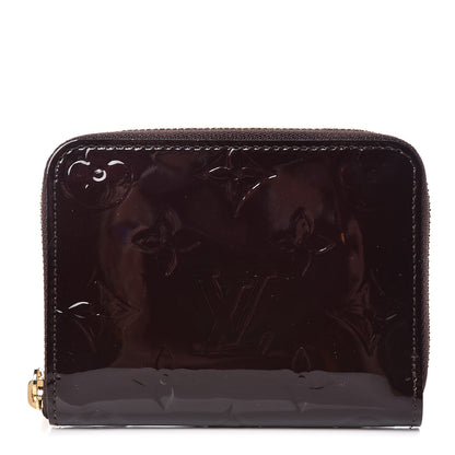 Louis Vuitton Vernis Zippy Coin Purse Wallet Amarante 1 of 7