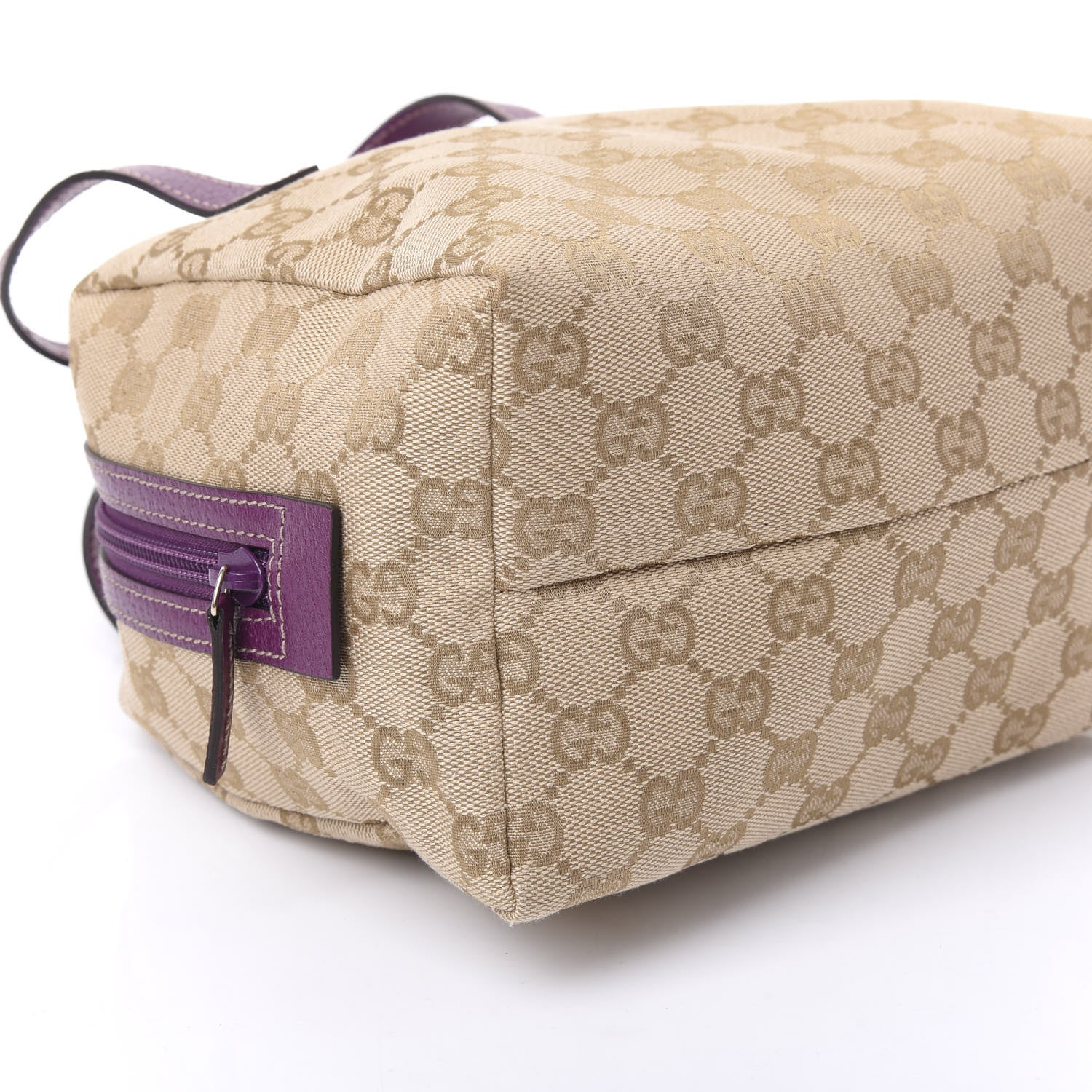 Gucci Monogram Large Balthus Cosmetic Pouch Purple 5 of 9