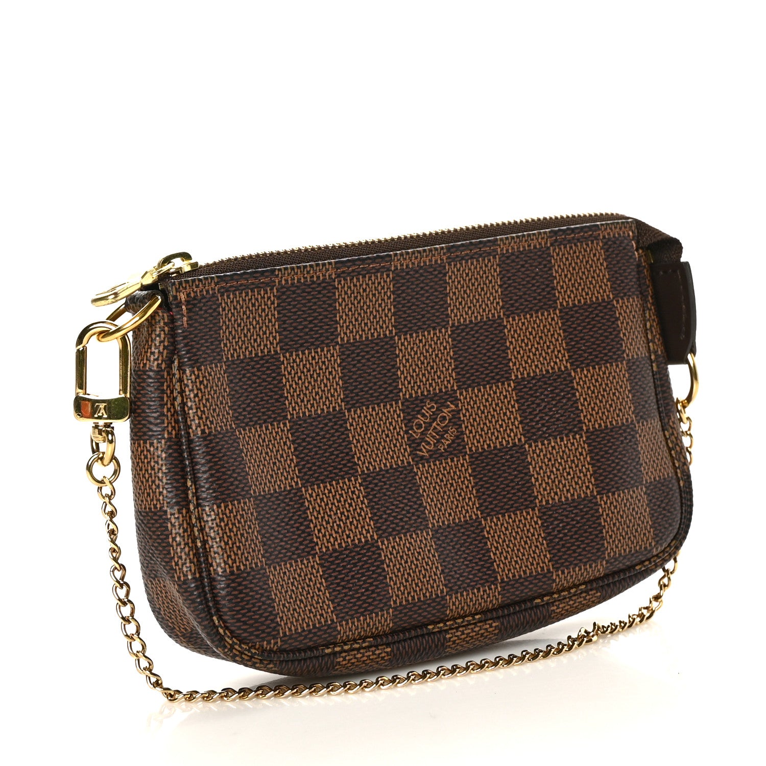 Louis Vuitton Damier Ebene Mini Pochette Accessories 3 of 7