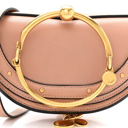 Chloe Calfskin Small Nile Bracelet Minaudiere Bag Biscotti Beige 9 of 11
