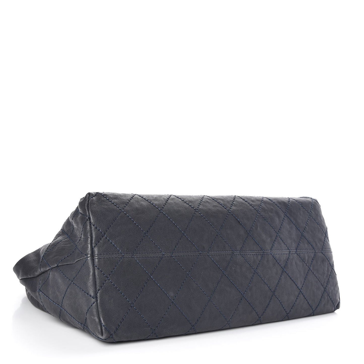 Calfskin Baby Coco Cabas Navy Blue