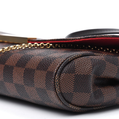 Louis Vuitton Damier Ebene Favorite MM 8 of 10