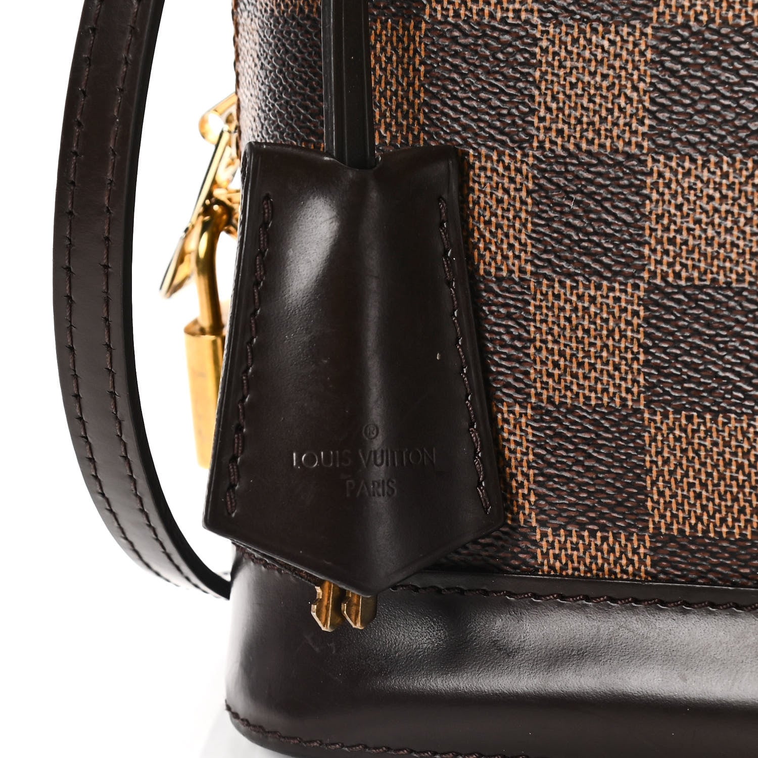 Louis Vuitton Damier Ebene Alma BB 9 of 16