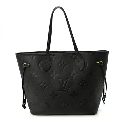 Louis Vuitton Empreinte Monogram Giant Neverfull MM Black 1 of 11