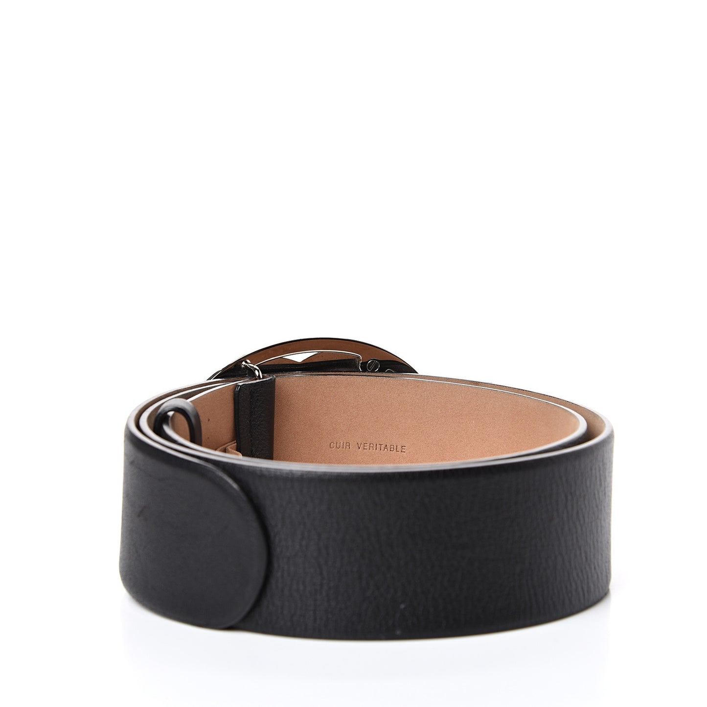 Calfskin CC Belt 85 34 Black