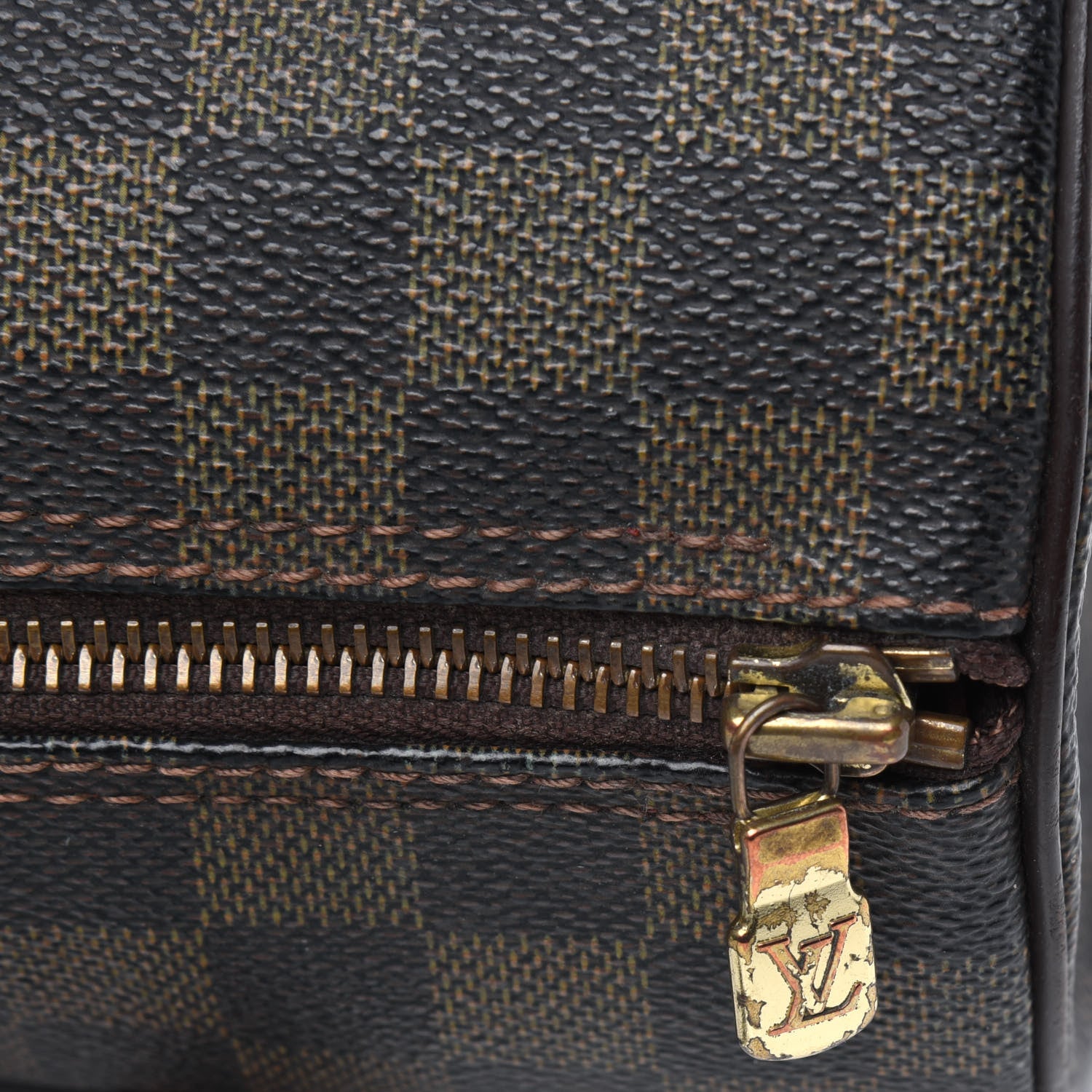 Louis Vuitton Damier Ebene Papillon 26 12 of 16