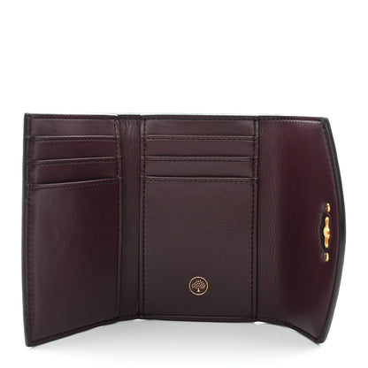 Mulberry Small Classic Grain Darley Folded Multi-Card Wallet Charcoal 5 of 7