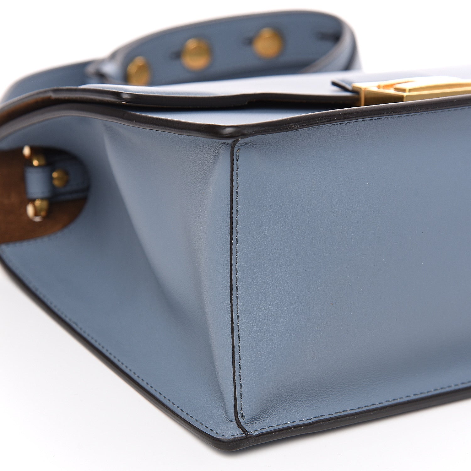 Fendi Vitello Grace Matte F is Fendi Kan U Shoulder Bag Azzurro Merlino 6 of 7