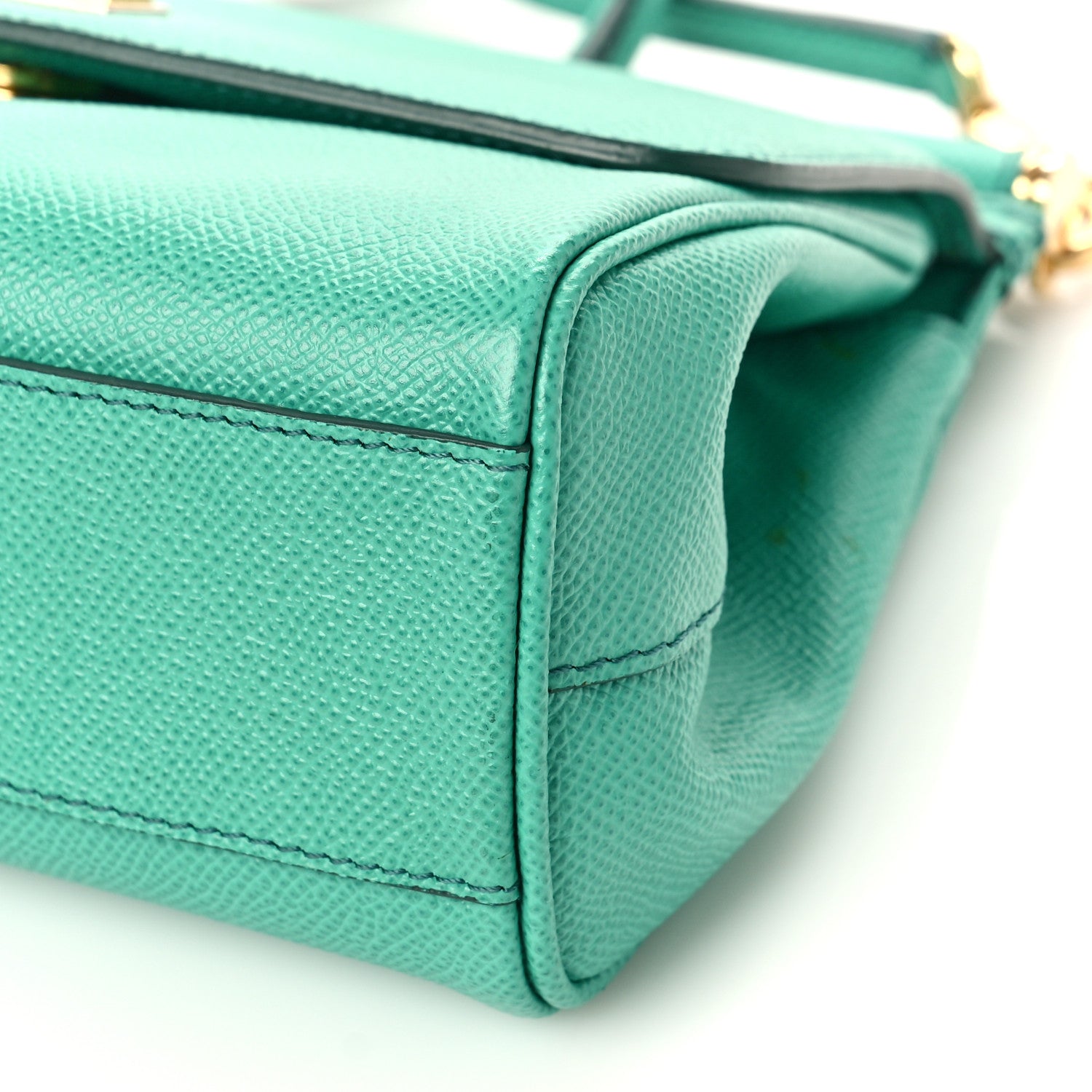 Dolce & Gabbana Dauphine Small Miss Sicily Satchel Green 9 of 9