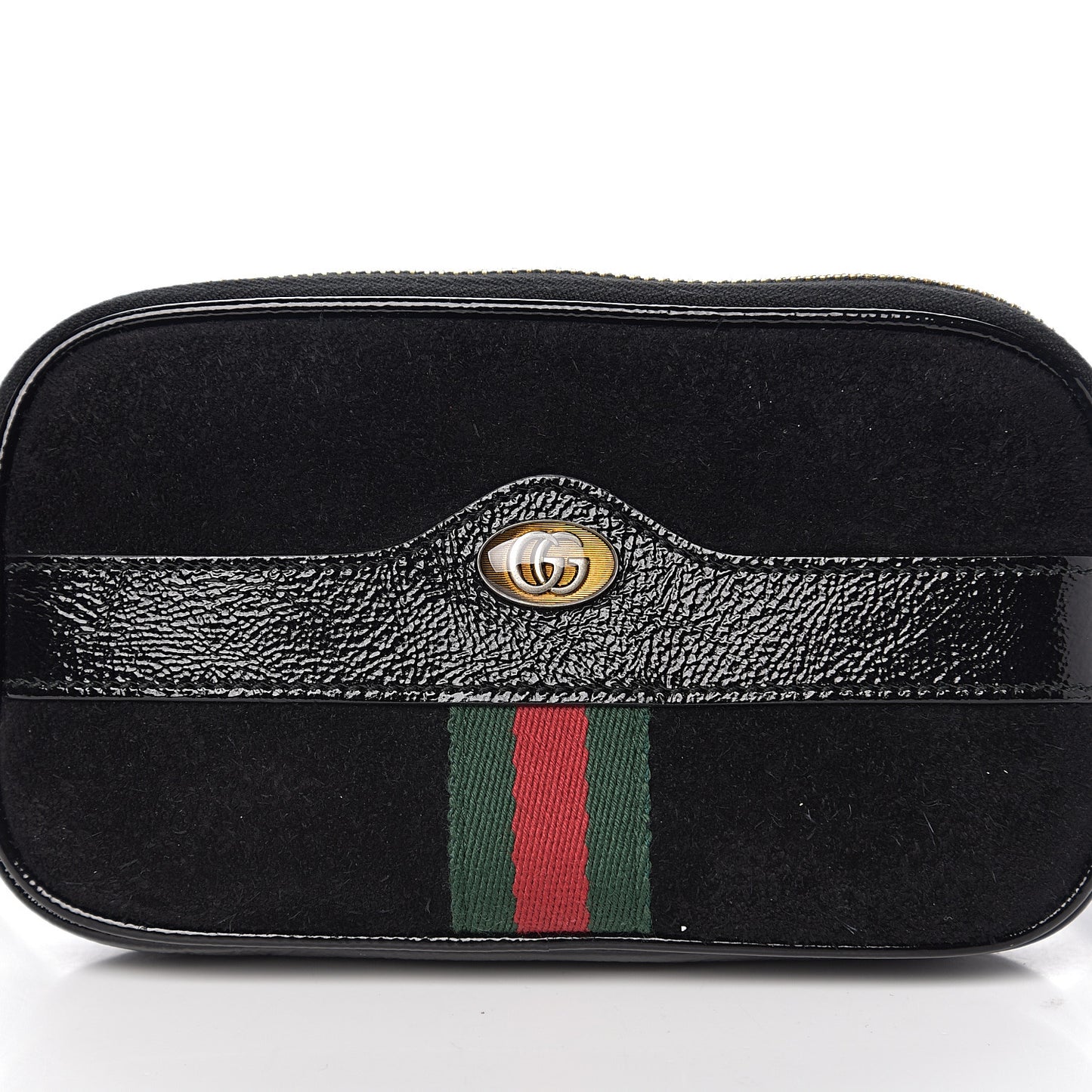 Suede Patent Ophidia Belted iPhone Case 75 30 Black