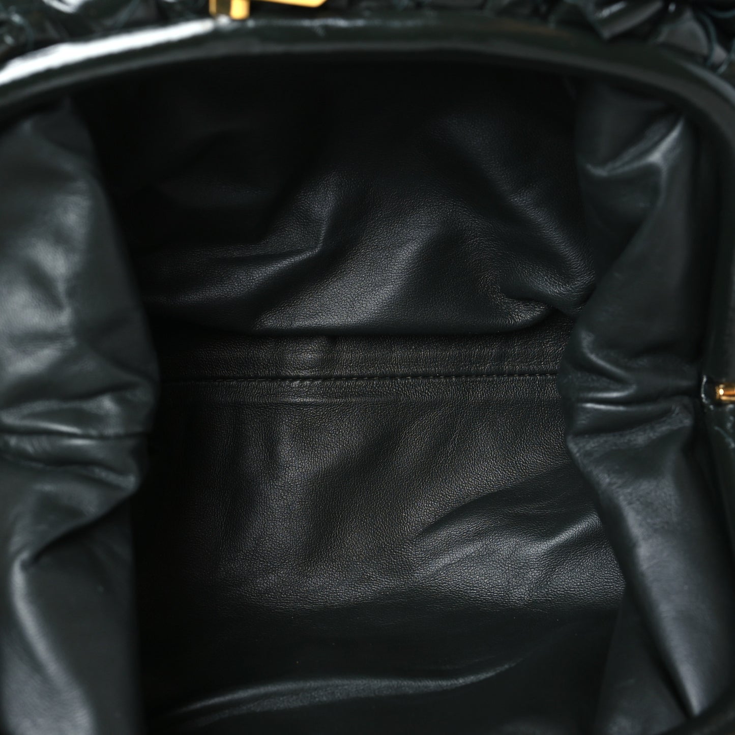 Nappa Intrecciato Teen Pouch Black