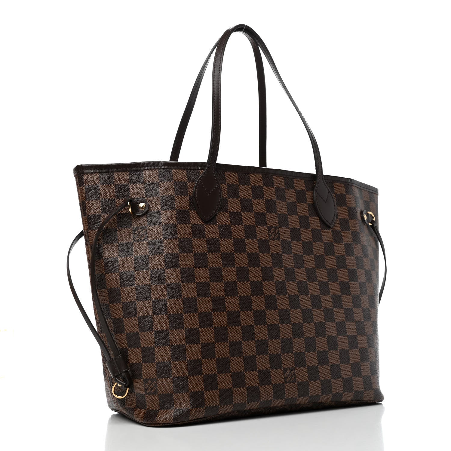 Louis Vuitton Damier Ebene Neo Neverfull MM Rose Ballerine 2 of 4