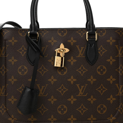 Louis Vuitton Monogram Flower Tote Black 7 of 16