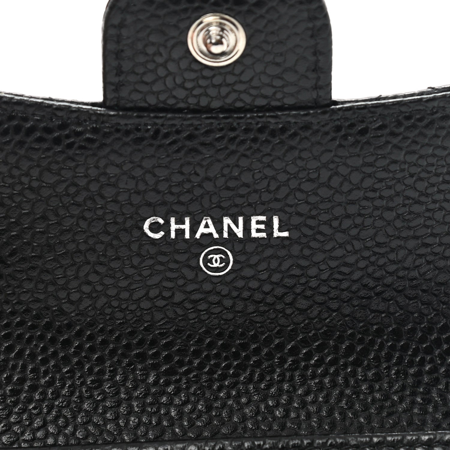 Chanel Caviar Quilted Flap Card Holder Black 6 of 9