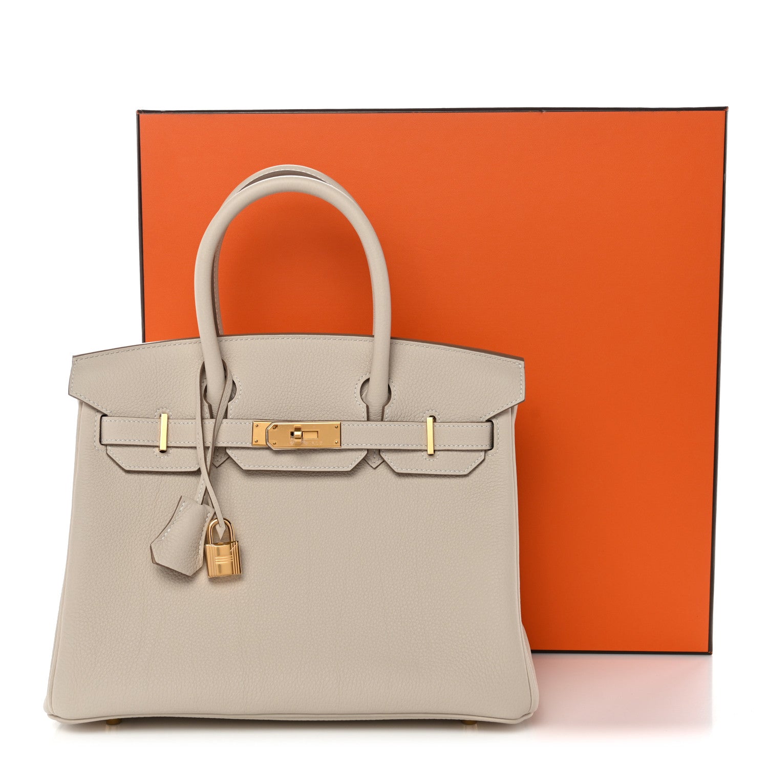 Hermes Togo Birkin 30 Craie 11 of 11