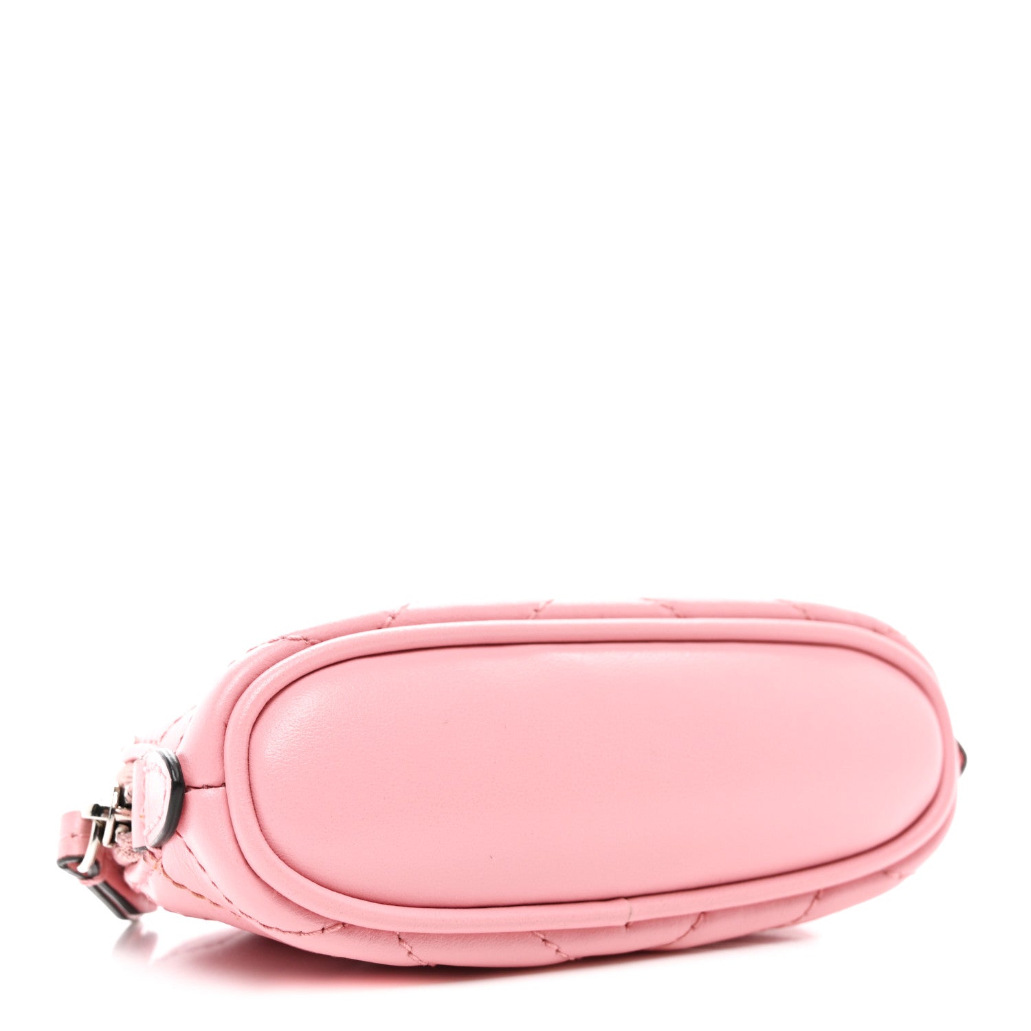 Gucci Calfskin Matelasse GG Marmont Key Pouch Wild Rose 4 of 7
