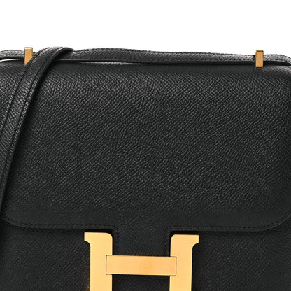 Hermes Epsom Constance 18 Black 7 of 12