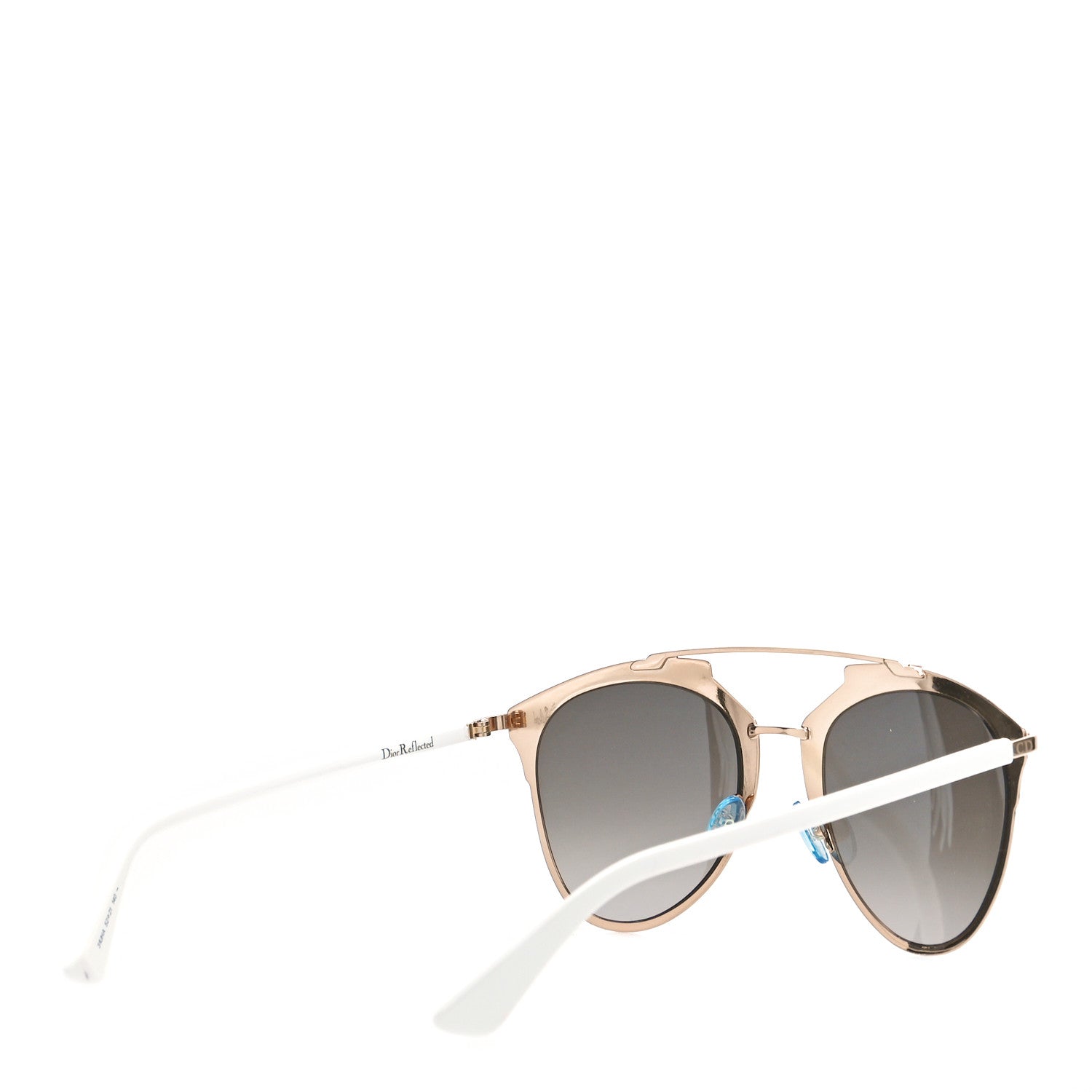 Christian Dior Metal DiorReflected Sunglasses White Gold 3 of 9