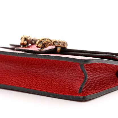 Gucci Calfskin Super Mini Dionysus Shoulder Bag Hibiscus Red 9 of 9