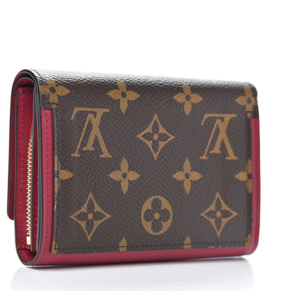Louis Vuitton Monogram Flore Compact Wallet Fuchsia 3 of 7