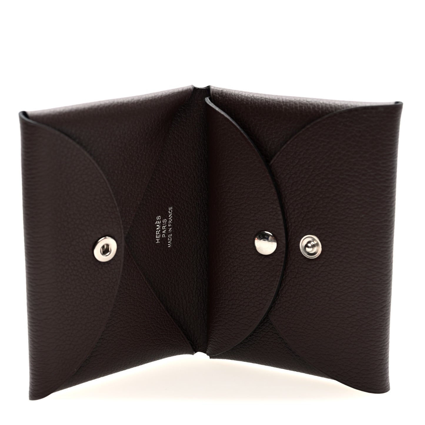 Evercolor Calvi Duo Card Case Chocolate