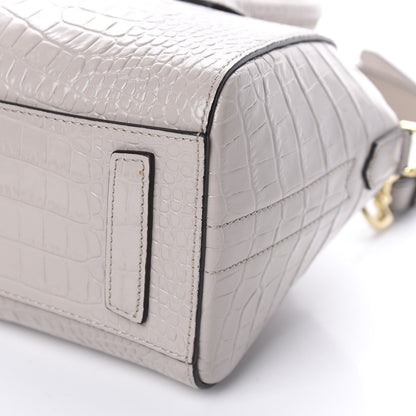 Givenchy Calfskin Crocodile Embossed Mini Antigona Dune 7 of 10