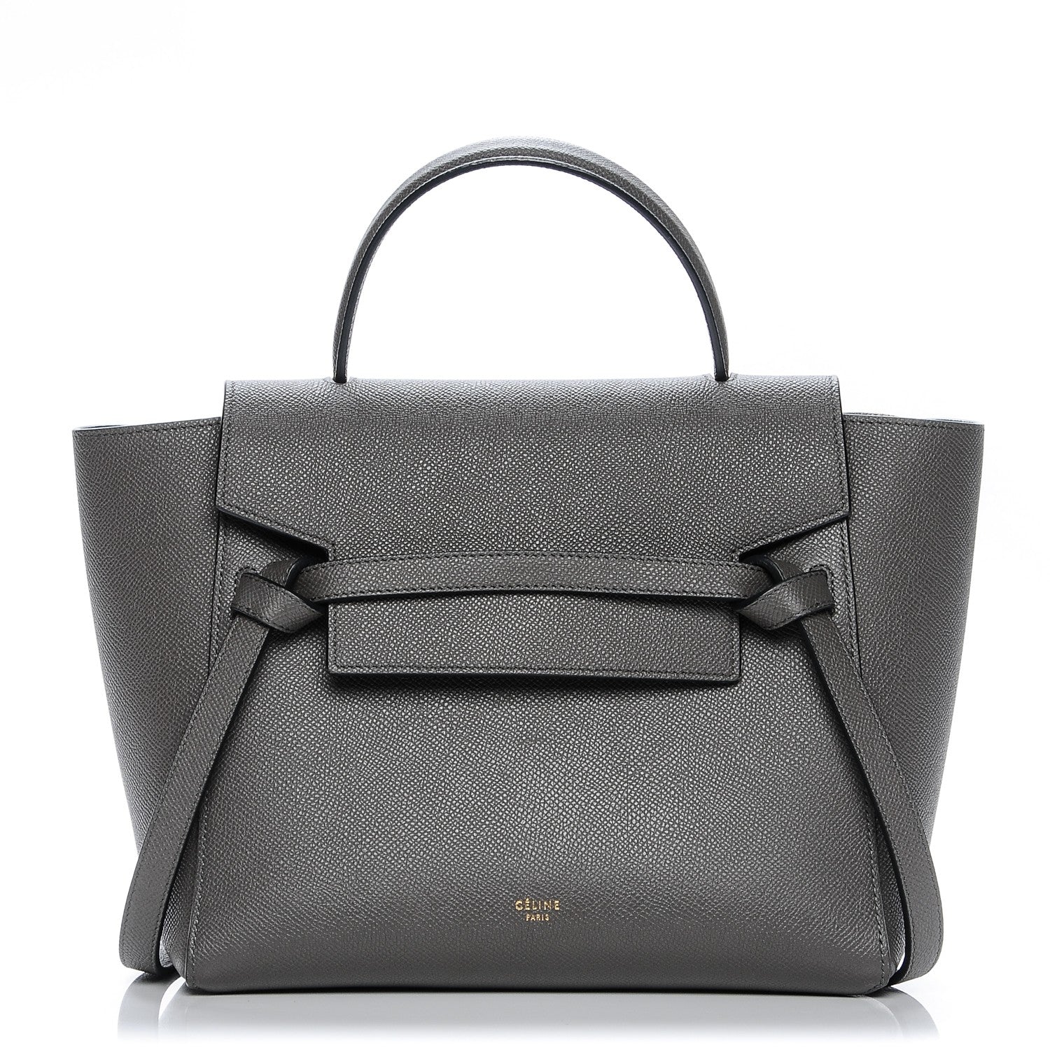 Celine Baby Grained Calfskin Micro Belt Bag Grey 1 of 7