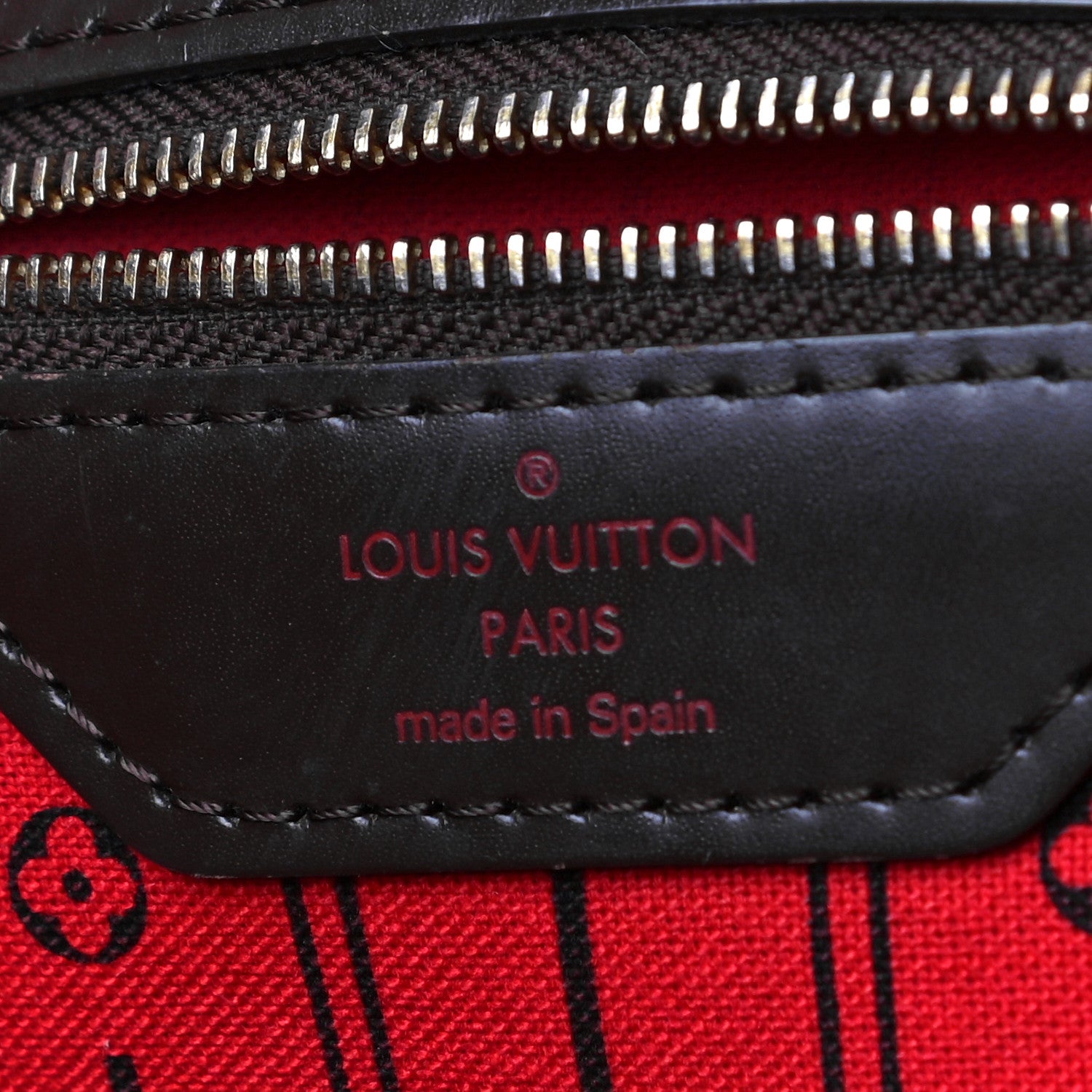 Louis Vuitton Damier Ebene Neverfull MM 6 of 15