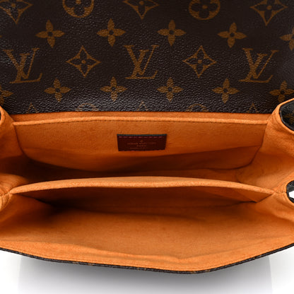 Louis Vuitton Monogram Braided Pochette Metis Safran 5 of 9