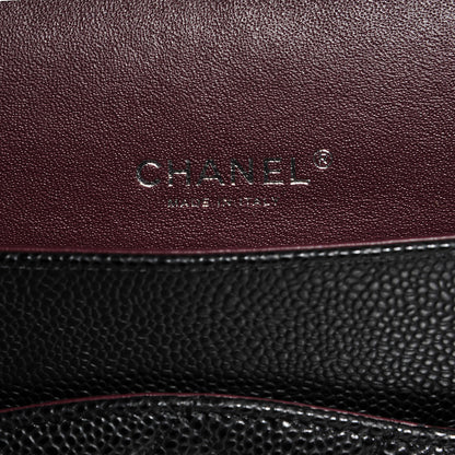 Chanel Caviar Quilted Maxi Double Flap Black 5 of 9