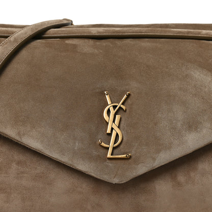 Saint Laurent Suede Large Calypso Dry Grain 8 of 10