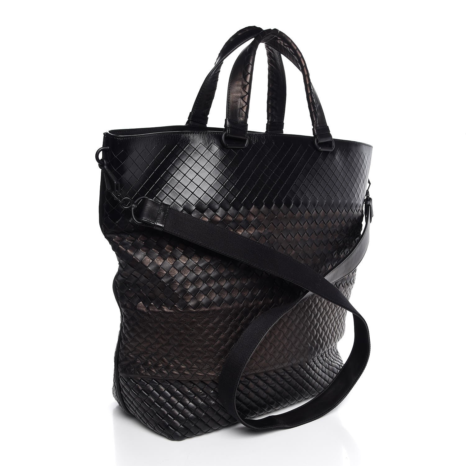 Bottega Veneta Nappa Intrecciato Tote Nero Black 4 of 8